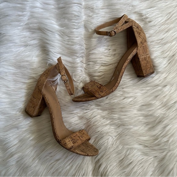 Kelly & Katie Shoes - Kelly & Katie hailee cork heels pumps